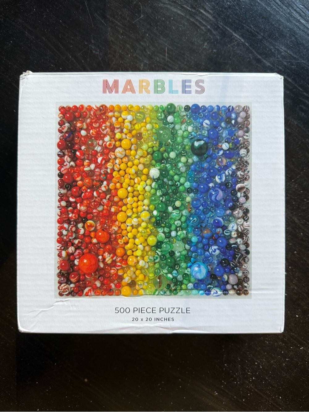 “Marbles” 500 piece puzzle